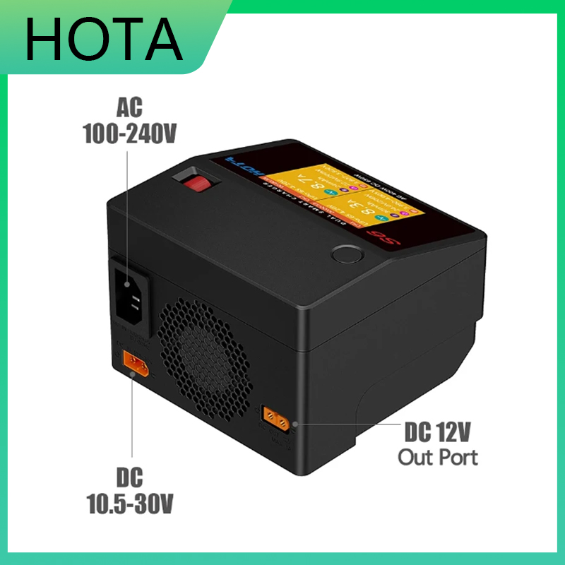 Drone Racing Charger - SkyCityFPV HOTA S6 AC 400 Вт