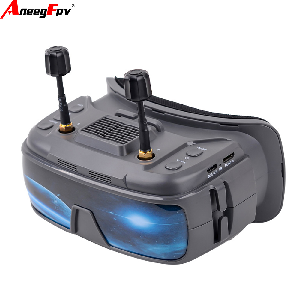 Drone Racing Goggles - VR200 3,5-дюймовые очки FPV 5,8G Аналоговые