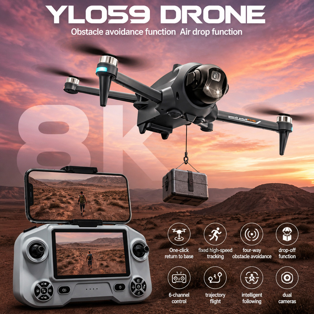 Drone Racing Vtx - Дрон Potensic с GPS, автоматическим возвратом,