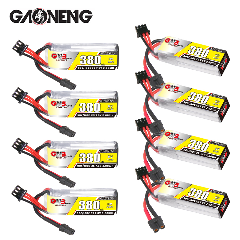 Drone Racing Battery - Аккумулятор LiPo GNB 2S 7.6V 380mAh