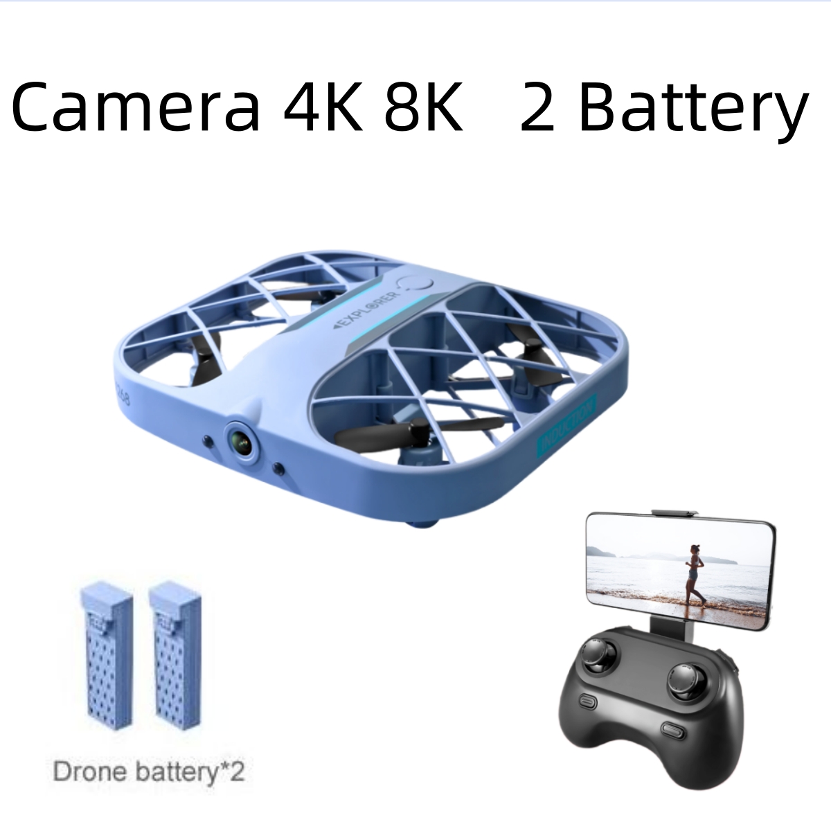 Drone Racing Camera - JJRC H107 FPV RC Дрон с