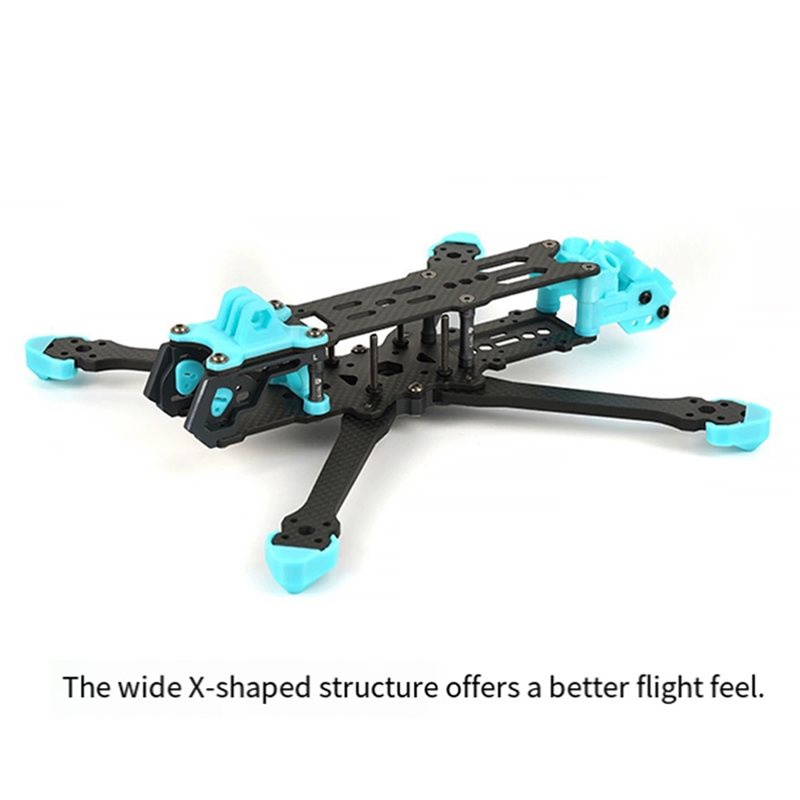 Комплект карбоновой X-образной – обзор и цена Drone Racing Frame