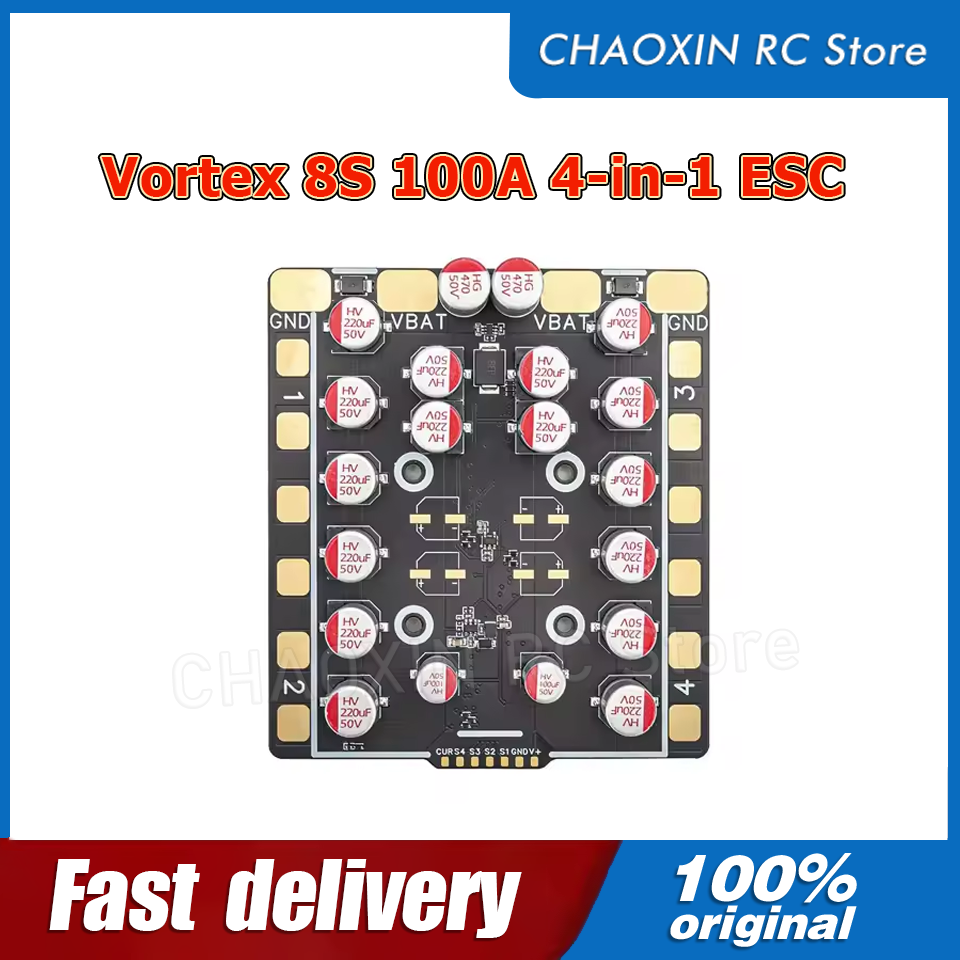 Vortex 8S 100A 4-в-1 ESC BLS B – обзор и цена Drone Racing Esc