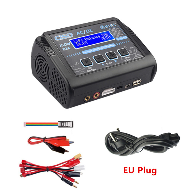 HTRC C150 150 Вт 10 А Умное за – обзор и цена Drone Racing Charger
