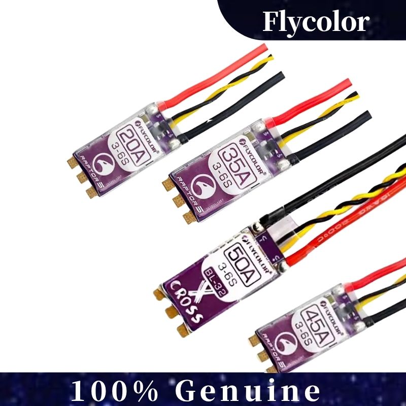 FLYCOLOR Raptor 5 20A 35A 45A  – обзор и цена Drone Racing Esc