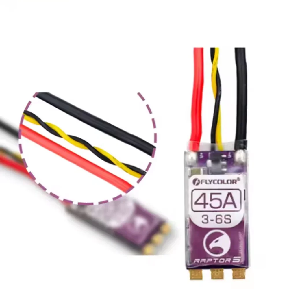 FLYCOLOR Raptor 5 20A 35A 45A  – обзор и цена Drone Racing Esc