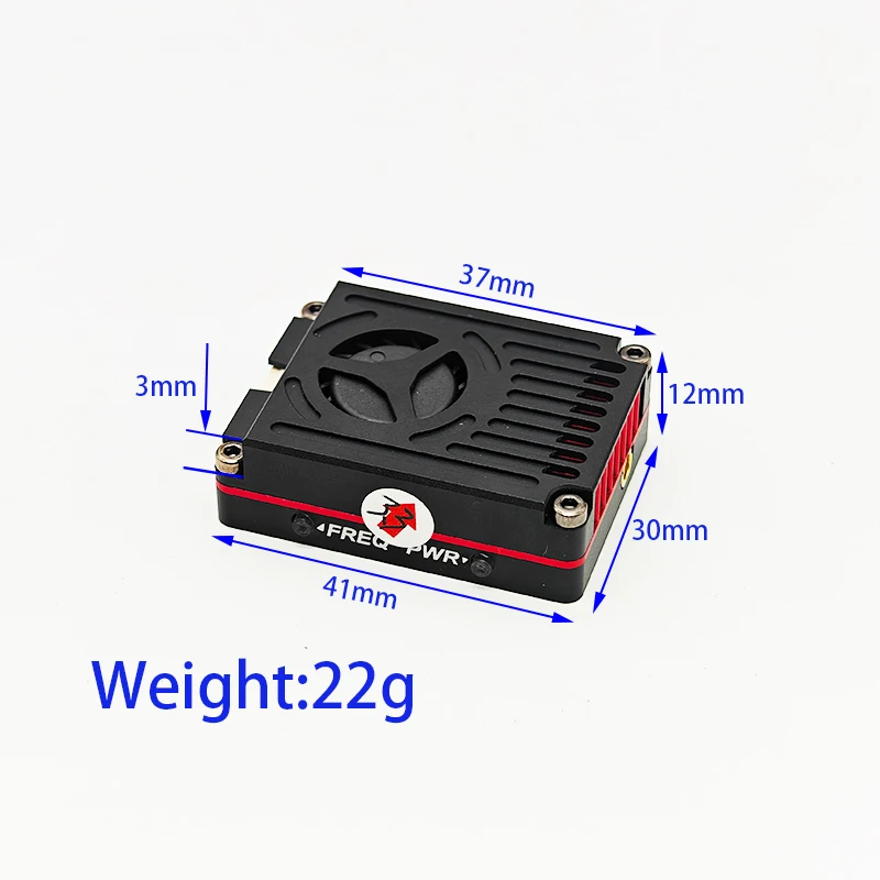 3.3G 3W FPV VTX 16CH 3000 МВт  – обзор и цена Drone Racing Transmitter