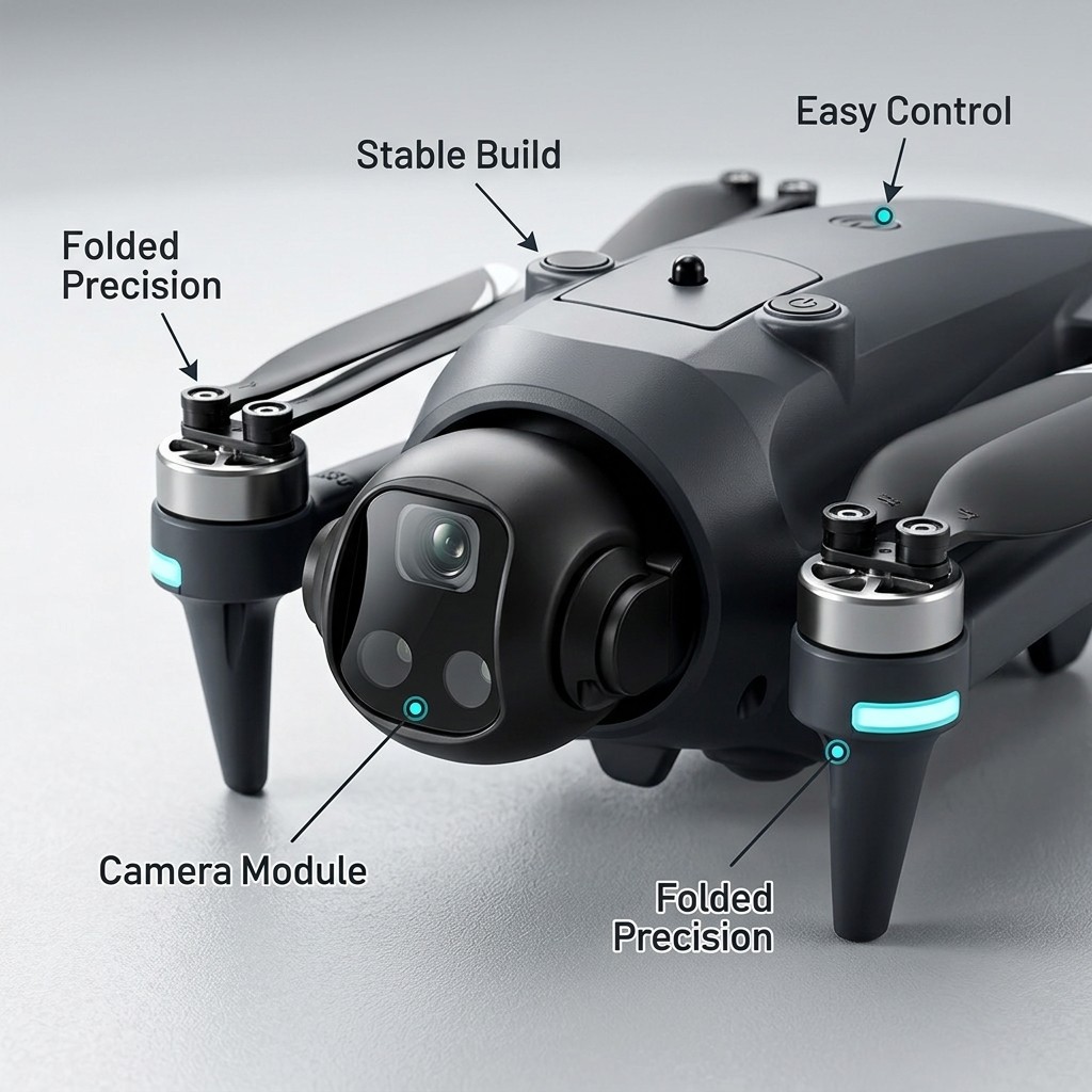 Дрон Potensic с GPS, автоматич – обзор и цена Drone Racing Vtx
