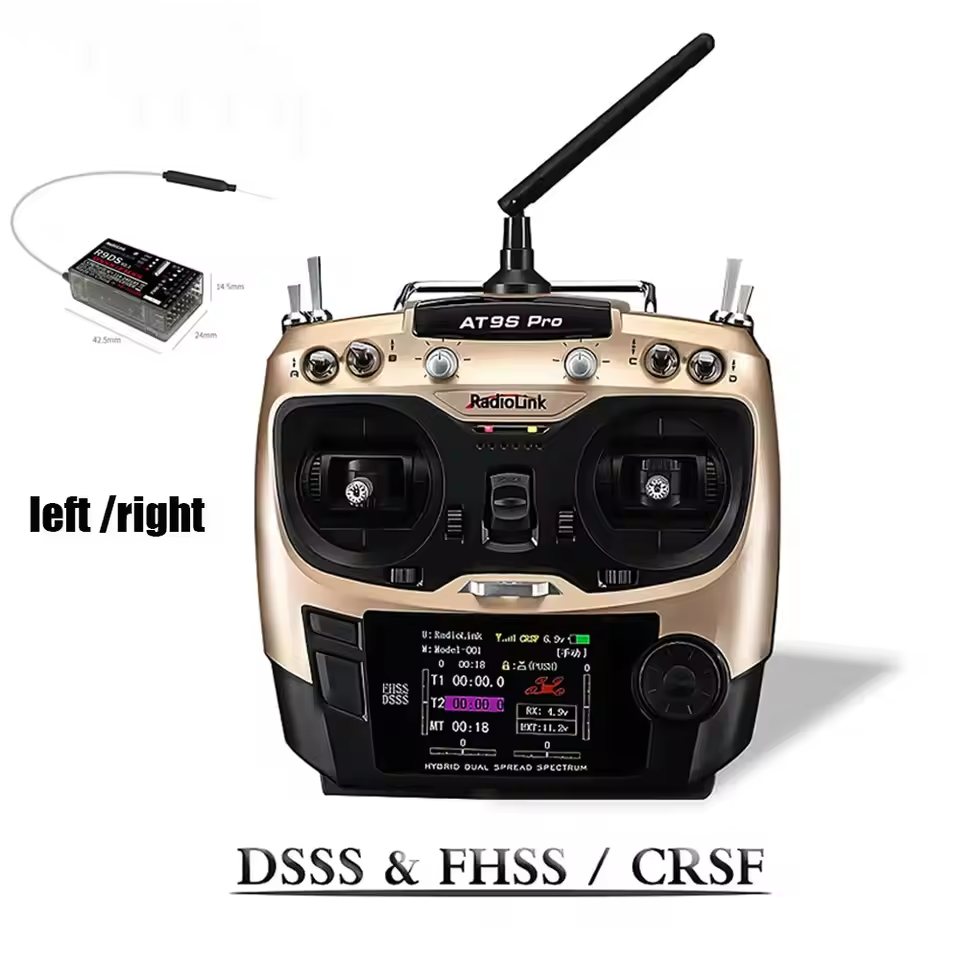 Радиопередатчик Radiolink AT9S – обзор и цена Drone Racing Receiver