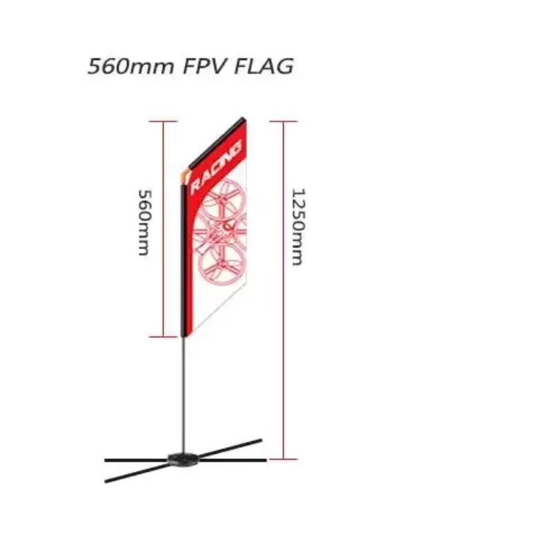 LDARC 560 мм FPV флаг для RC F – обзор и цена Drone Racing Flag