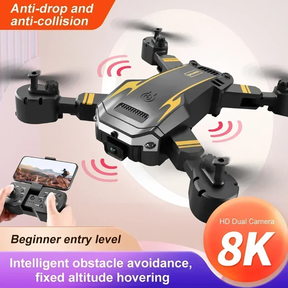 Дрон G6 Pro 8K с двумя камерам – обзор и цена Drone Racing Camera