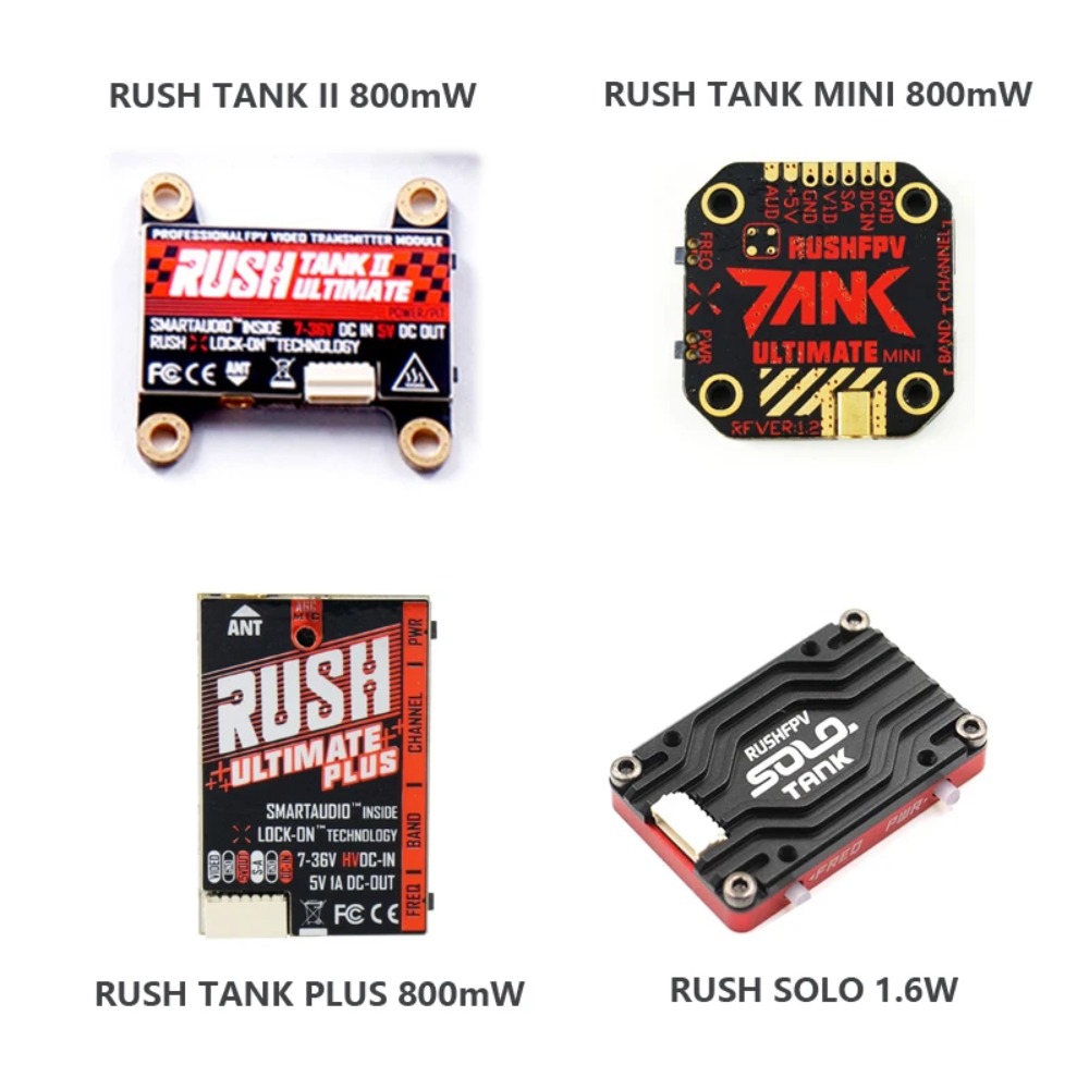 Видеопередатчик RUSH TANK Ulti – обзор и цена Drone Racing Antenna