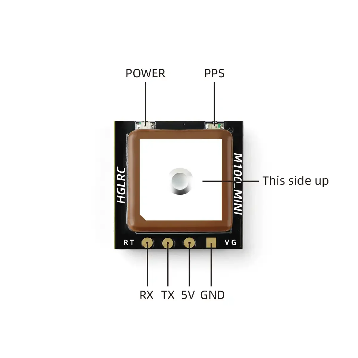 Модуль GPS HGLRC M100 MINI M10 – обзор и цена Drone Racing Flight Controller