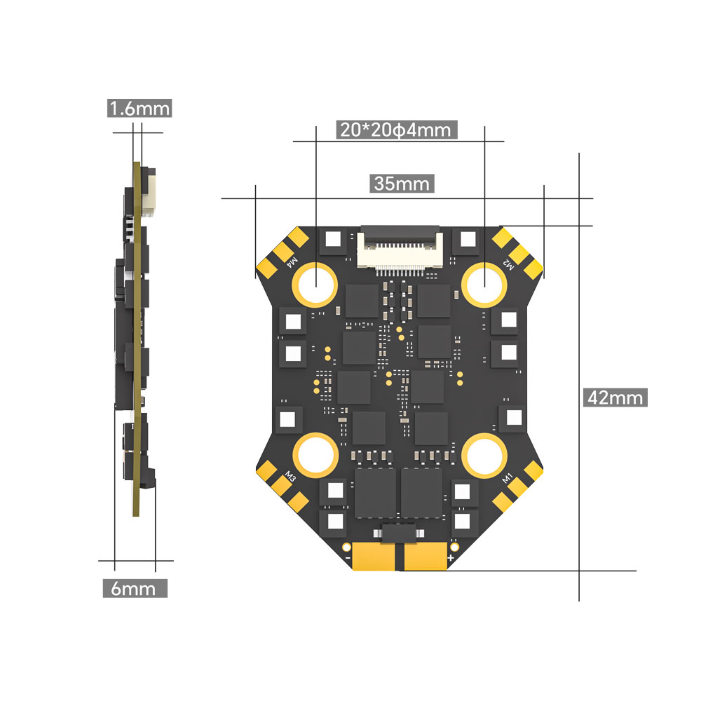 Полетный контроллер iFlight Bo – обзор и цена Drone Racing Flight Controller