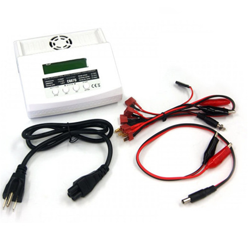 G.T.Power C607D 7A 80W AC 110v – обзор и цена Drone Racing Charger