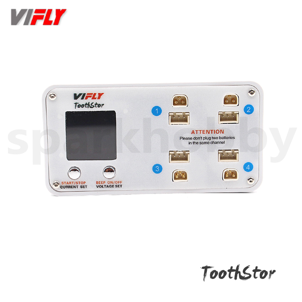 VIFLY ToothStor 4-портовое бал – обзор и цена Drone Racing Charger