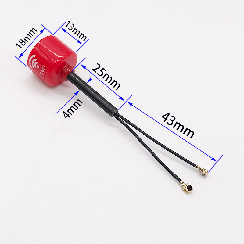 5.8G Lollipop LHCP антенна с в – обзор и цена Drone Racing Antenna