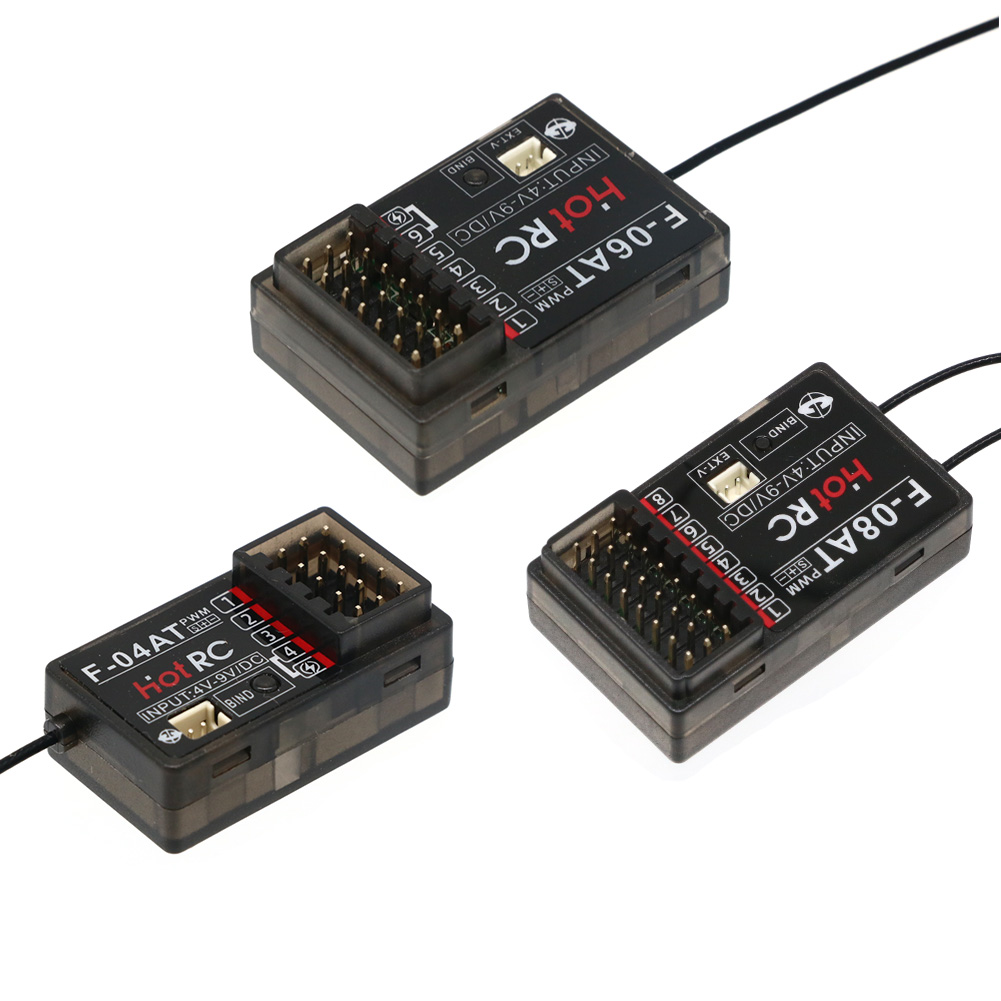 HOTRC 2,4 ГГц F-04A F-06A F-08 – обзор и цена Drone Racing Receiver