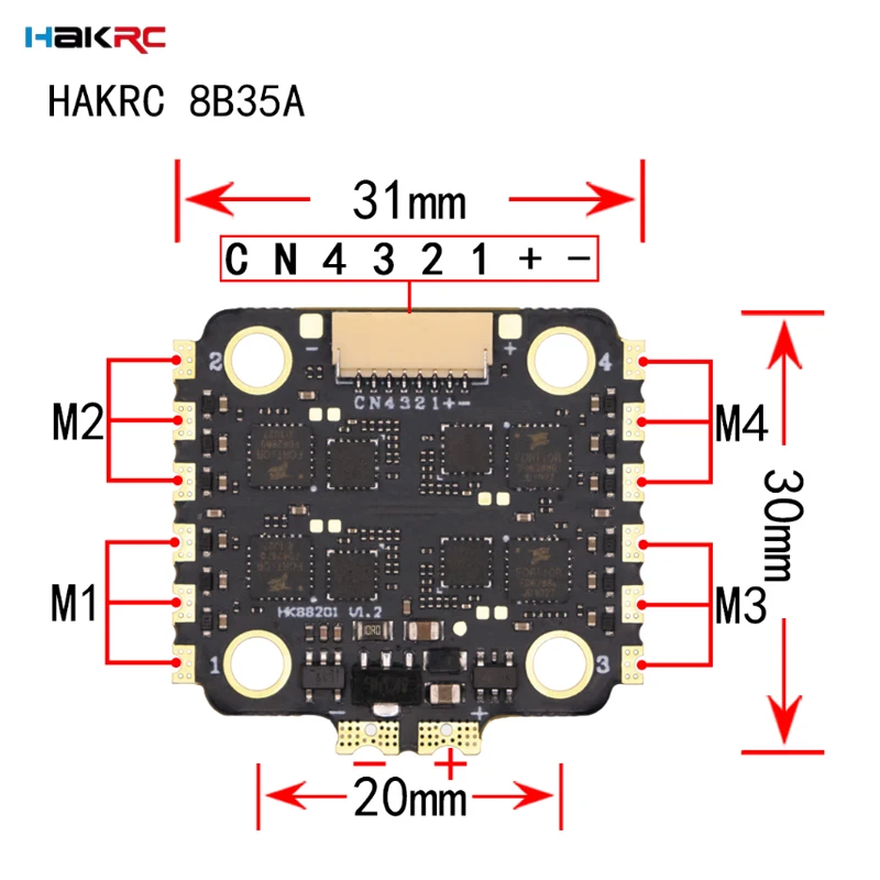 Полетный контроллер HAKRC F722 – обзор и цена Drone Racing Flight Controller
